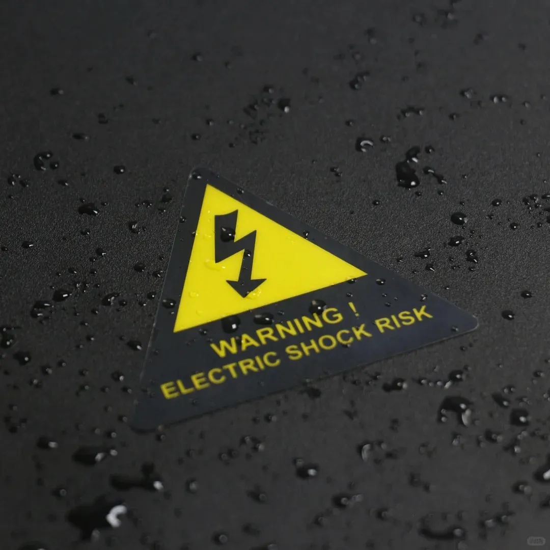 Quae materia electi waterproof stickers?