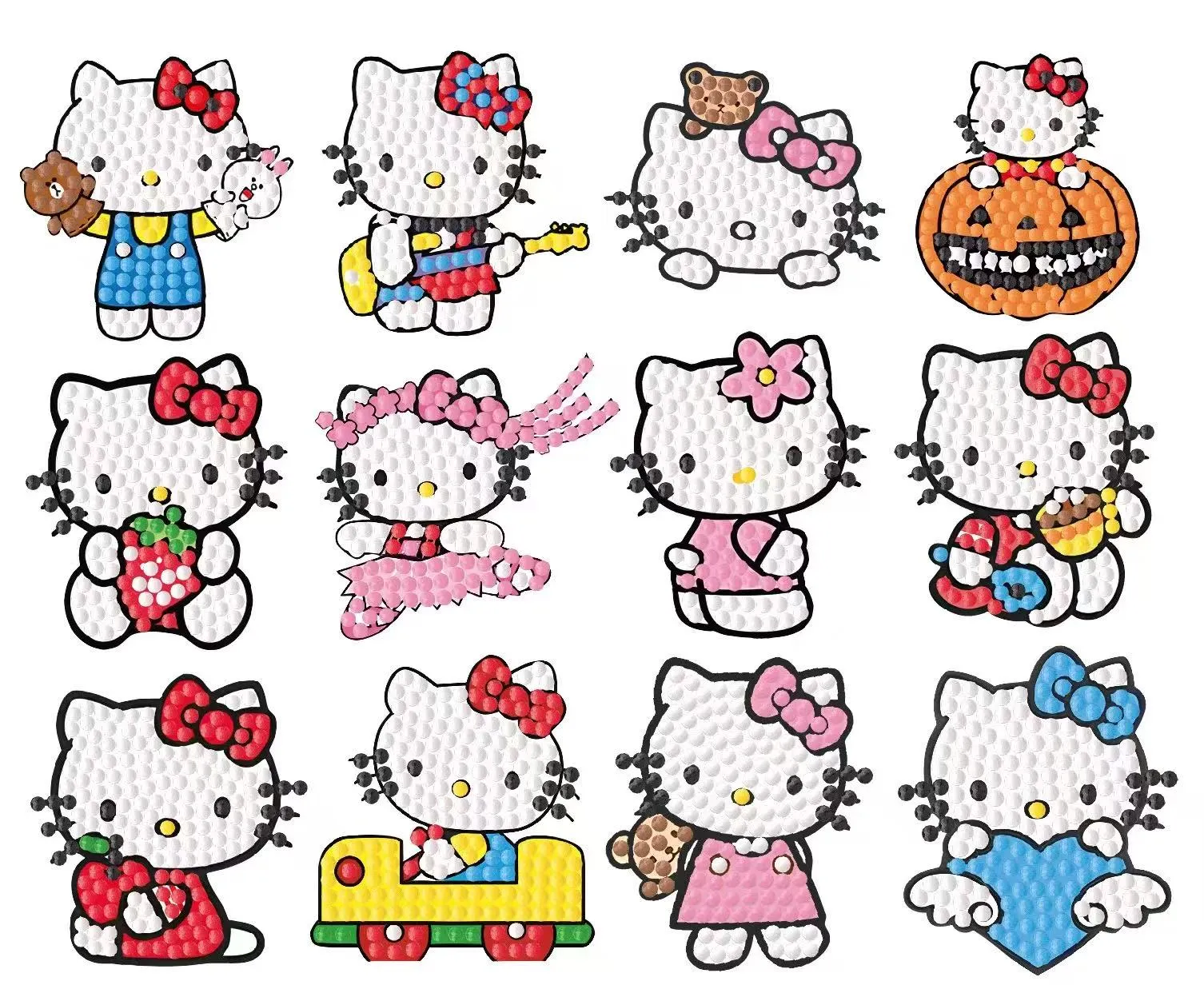 Scis de DIY Diamond Stickers?