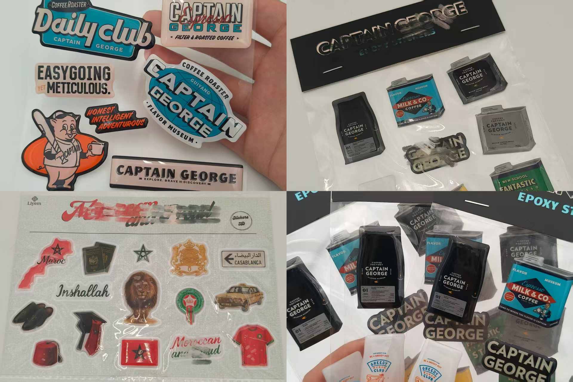 Jojo Pack Nativus epoxy stickers