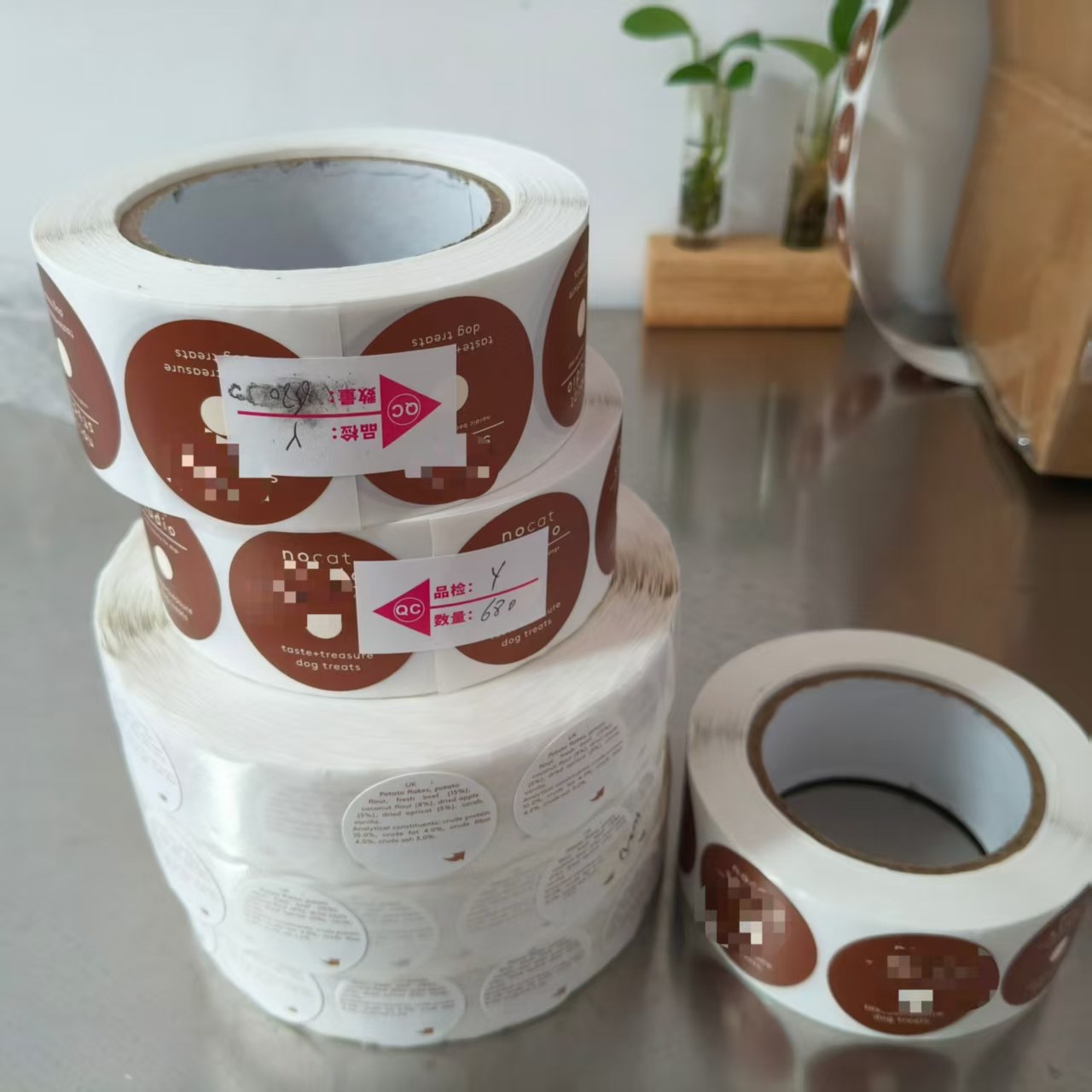 JOJO Pack parat Shipment de Custom Dog Libelli Danish Client