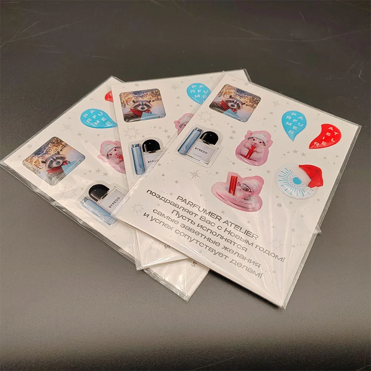3D Epoxy Resinae Sticker