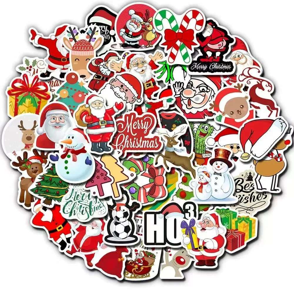 Christmas Vivamus donum stickers