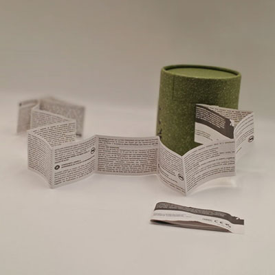 Cosmetics multi-layer Label Label