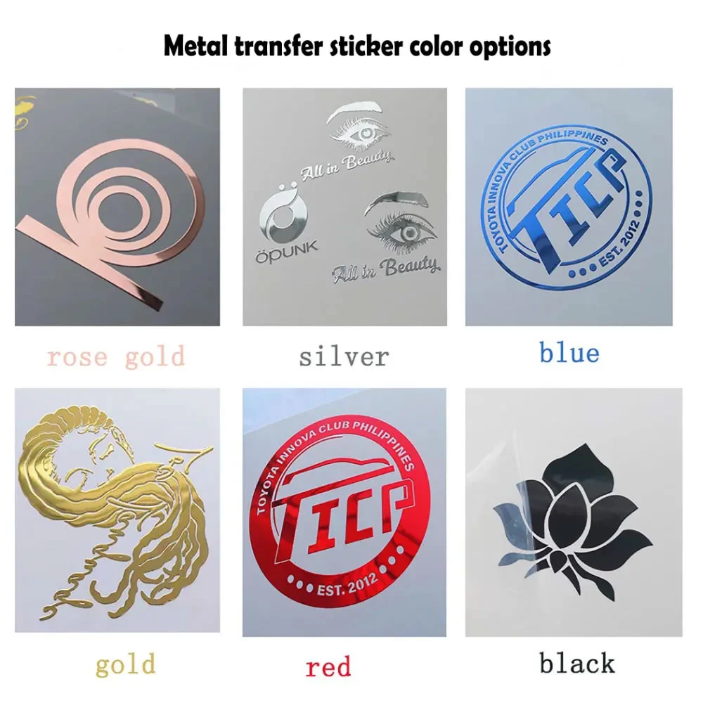Metal Transfer Stickers