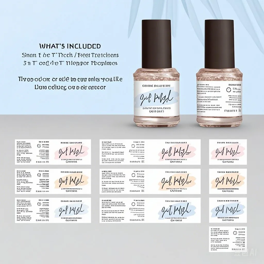Nail Polonica Labels