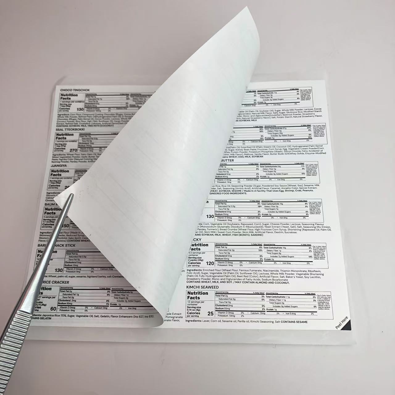 Supplementa 2 Strati Labels